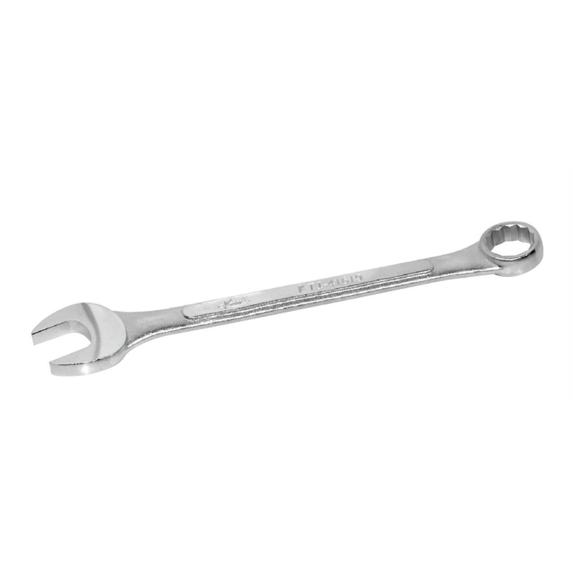 K-Tool International Combination Wrench — 16mm, 12-Point, 15-Degree Offset, Chrome Plated, Model# KTI41616